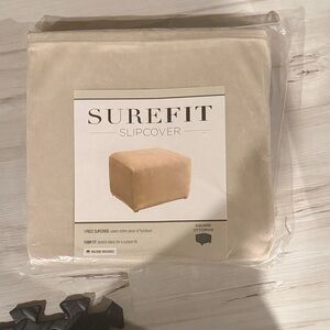 SureFit Square Ottoman Slipcover